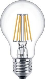 Philips LED-filamentlamp SceneSwitch 8W E27 2200-2700K helder