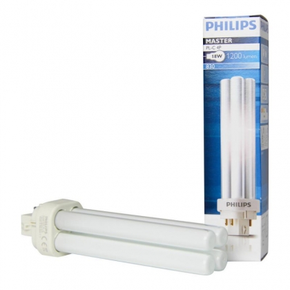 Philips PL-C 18W 830 4-pins spaarlamp 3000K