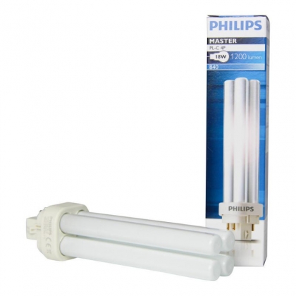 Philips PL-C 18W 840 4-pins spaarlamp 4000K