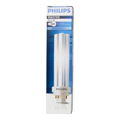 Philips PL-C 18W 840 4-pins spaarlamp 4000K