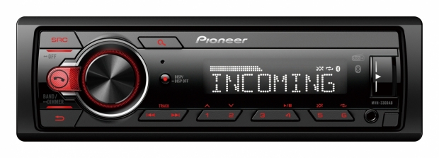 PIONEER DAB+ AUTORADIO BLUETOOTH/USB/AUX MVH-330DAB + GRATIS ANTENNE