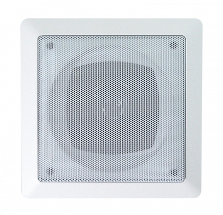 Vierkante inbouw plafond-luidsprekerset 5" (2 stuks)