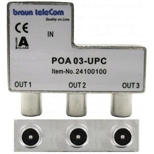 BRAUN POA-3 VOUDIGE SPLITTER