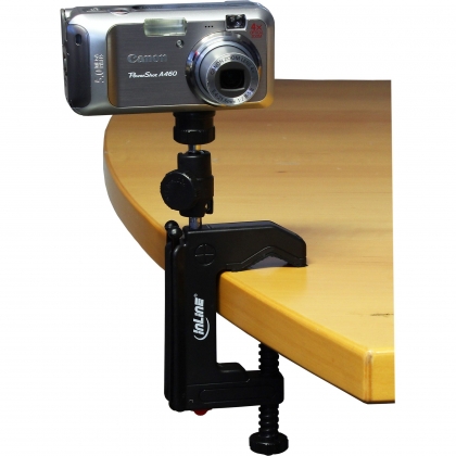 Portable Mini-Tripod for digital cameras with comfortable locking 19cm