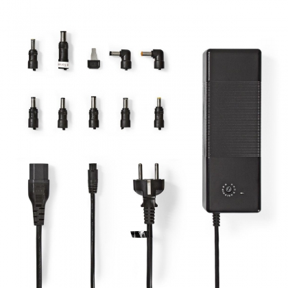 Notebookadapter 12 / 14 / 15 / 16 / 18.5 / 19 / 19.5 / 20 / 22 / 24 VDC 150 W
