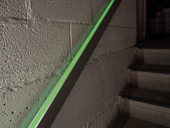 Glow in the dark tape 1,5cm x 10m - Groen
