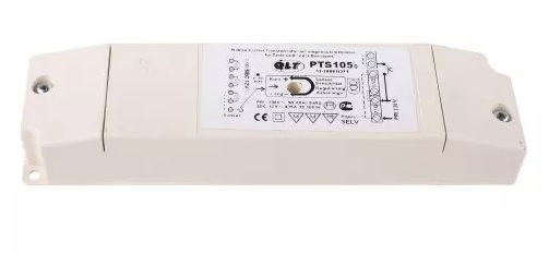 PTS105s elektronische halogeen transformator 12V 20-105W sensor & push