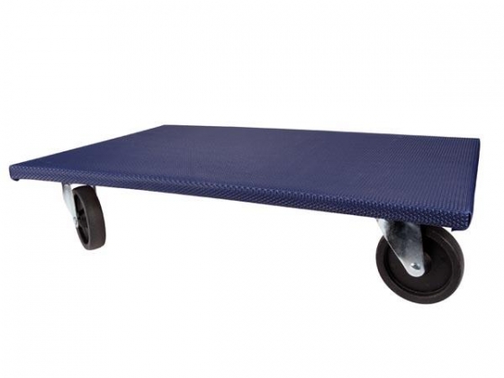 MEUBELROLLER - RECHTHOEKIG - 650 x 400 mm - MAX. LAST 400 kg