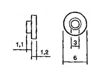 PLASTIC RING FOR TO220