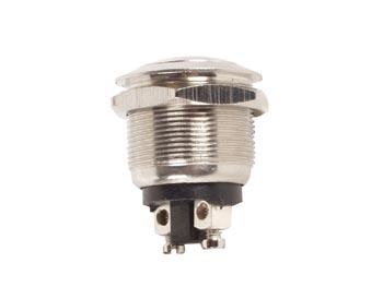 RONDE METALEN DRUKKNOP SPST OFF-(ON)