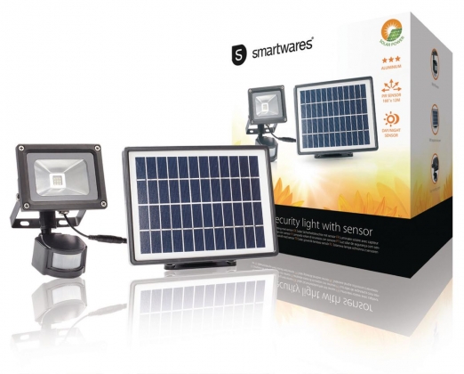 LED Floodlight met Sensor 3 W 550 lm Zwart