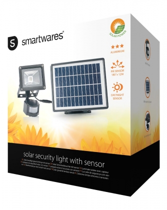 LED Floodlight met Sensor 3 W 550 lm Zwart