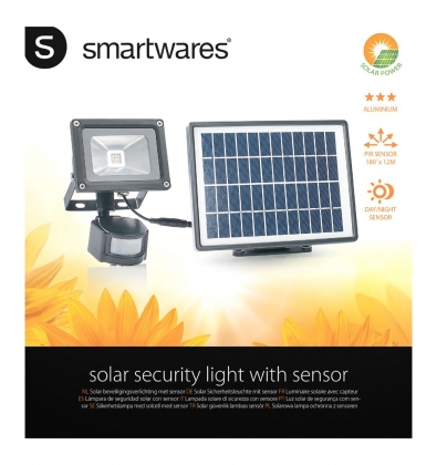 LED Floodlight met Sensor 3 W 550 lm Zwart