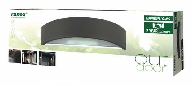 Halogeen WandLamp Buiten 25 W 335 lm Staal