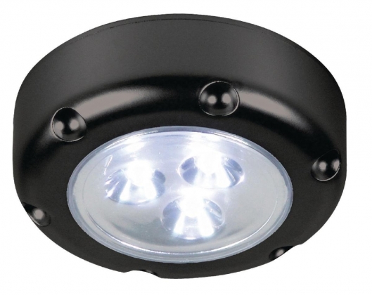 LED Lamp met Druktoets Zwart