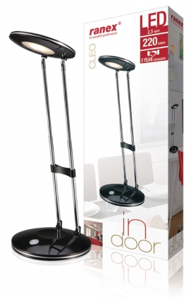 LED BureauLamp 2.5 W Zwart