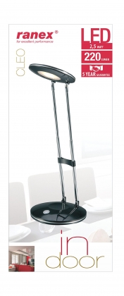 LED BureauLamp 2.5 W Zwart