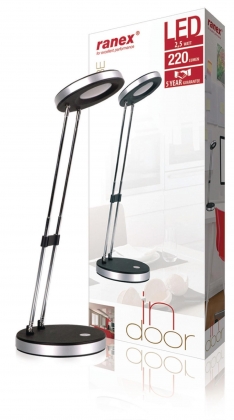 LED BureauLamp 2.5 W Zwart