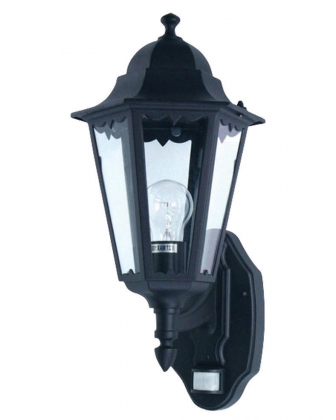 Wall light with movement detector