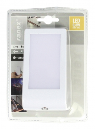 LED Nachtlamp 0.8 W incl. schemerschakelaar