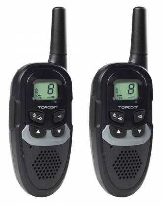 PMR 6 km Range 8-Kanaals Zwart