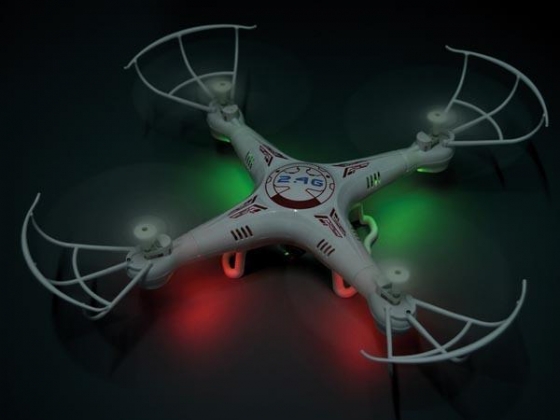 QUADCOPTER MET HD-CAMERA (2 MP) - 2.4 GHz 4-KANAALSZENDER