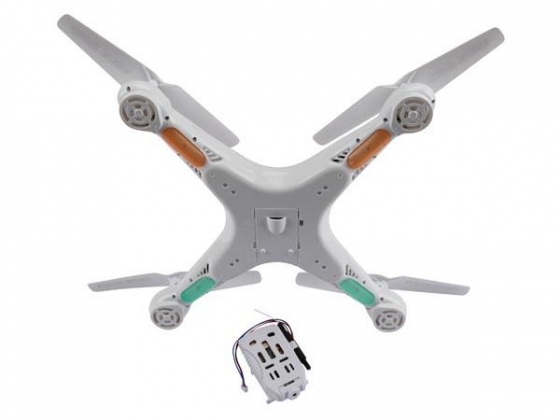 QUADCOPTER MET WIFI FPV-CAMERA (720P)- 2.4 GHz 4-KANAALSZENDER