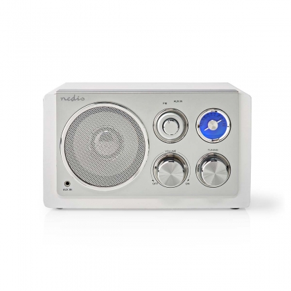 FM-Radio | Tafelmodel | FM | Netvoeding | Analoog | 15 W | IP20 | Wit