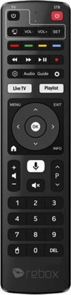 Rebox RE-8401UHD S-PVR 4K Android single-tuner satellietontvanger