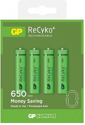 ReCyko Oplaadbare NiMH Batterij AAA 1.2 V 650 mAh 4-Blister