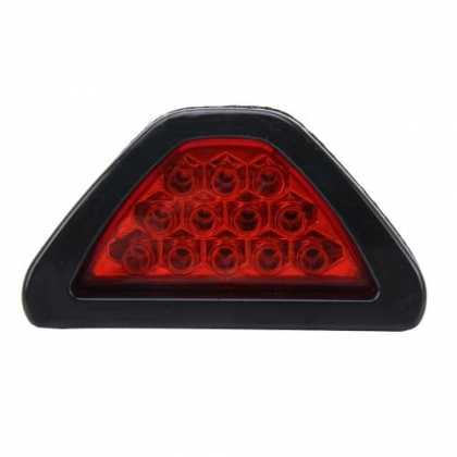 LED REM/WAARSCHUWINGSLAMP 12V ROOD