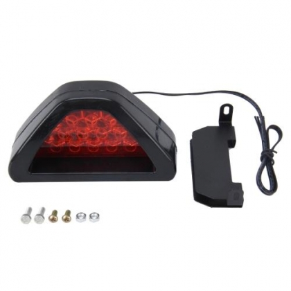 LED REM/WAARSCHUWINGSLAMP 12V ROOD