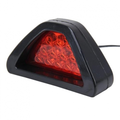 LED REM/WAARSCHUWINGSLAMP 12V ROOD