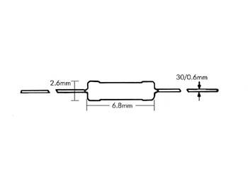 METAALFILMZEKERING 100 Ohm