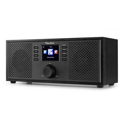 RIMINI STEREO WIFI INTERNET RADIO BLACK