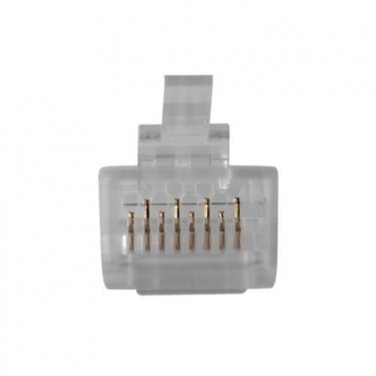 RJ45 (8P/8C) CAT5E modulaire connector met invoerstukje