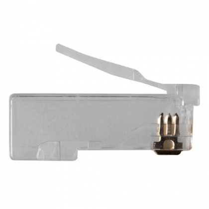 RJ45 (8P/8C) CAT5E modulaire connector met invoerstukje