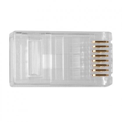 RJ45 (8P/8C) CAT6 modulaire connector met invoerstukje