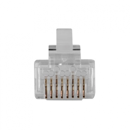 RJ45 (8P/8C) CAT6 modulaire connector met invoerstukje