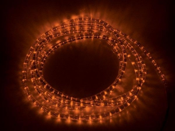 ORANJE LED LICHTSLANG - 5 meter 
