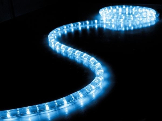 LED-LICHTSLANG - BLAUW - op maat per 1.66 meter