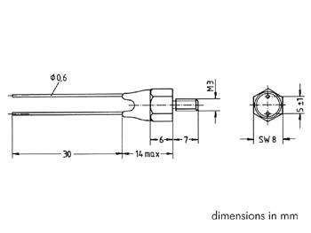 NTC THERMISTOR - TYPE K45 - 6K8