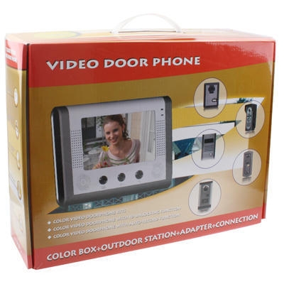 Video Deurintercom met 2 monitoren 