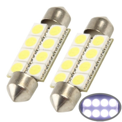 LED 12V VERVANGER 36MM BUISLAMP 8 LEDS