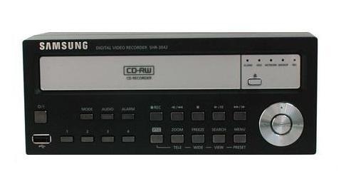 Samsung 4-kanalen DVR incl. CD-brander + 250GB HDD