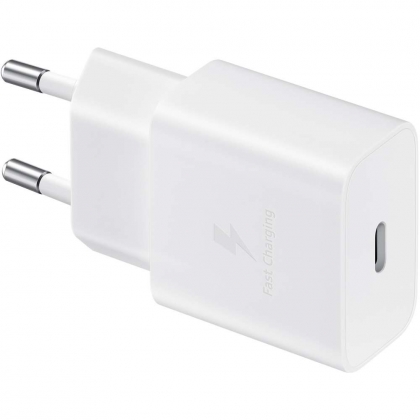 Samsung USB-C 15W Snellader met kabel (Wit) - EP-T1510XW