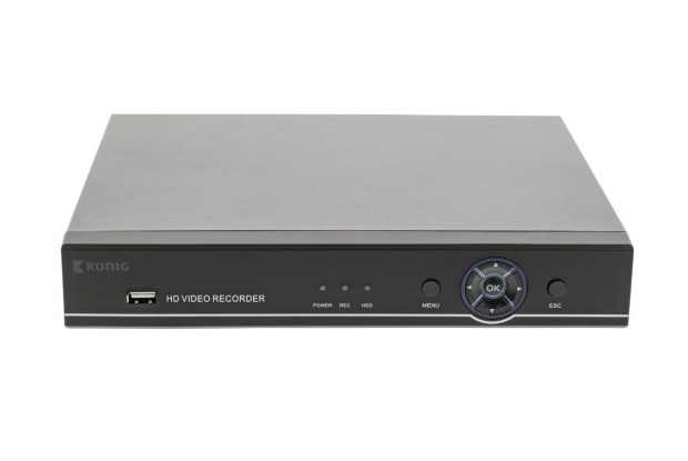 Full HD CCTV-Set met recorder, HDD 1TB + 2x Camera