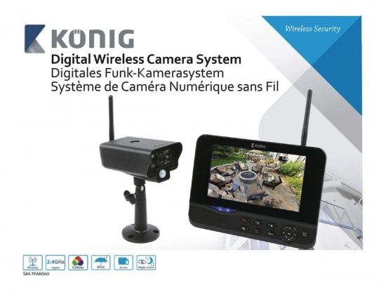 Digitale Draadloze Camera Set 2.4 GHz - 1x Camera