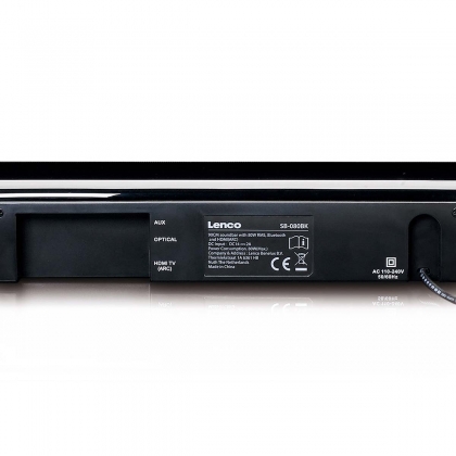90 cm Soundbar met 80 W RMS Bluetooth USB Ingebouwde subwoofer en HDMI (ARC)