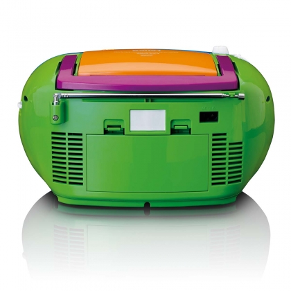 Draagbare radio met CD en cassette Kids Multi Colour